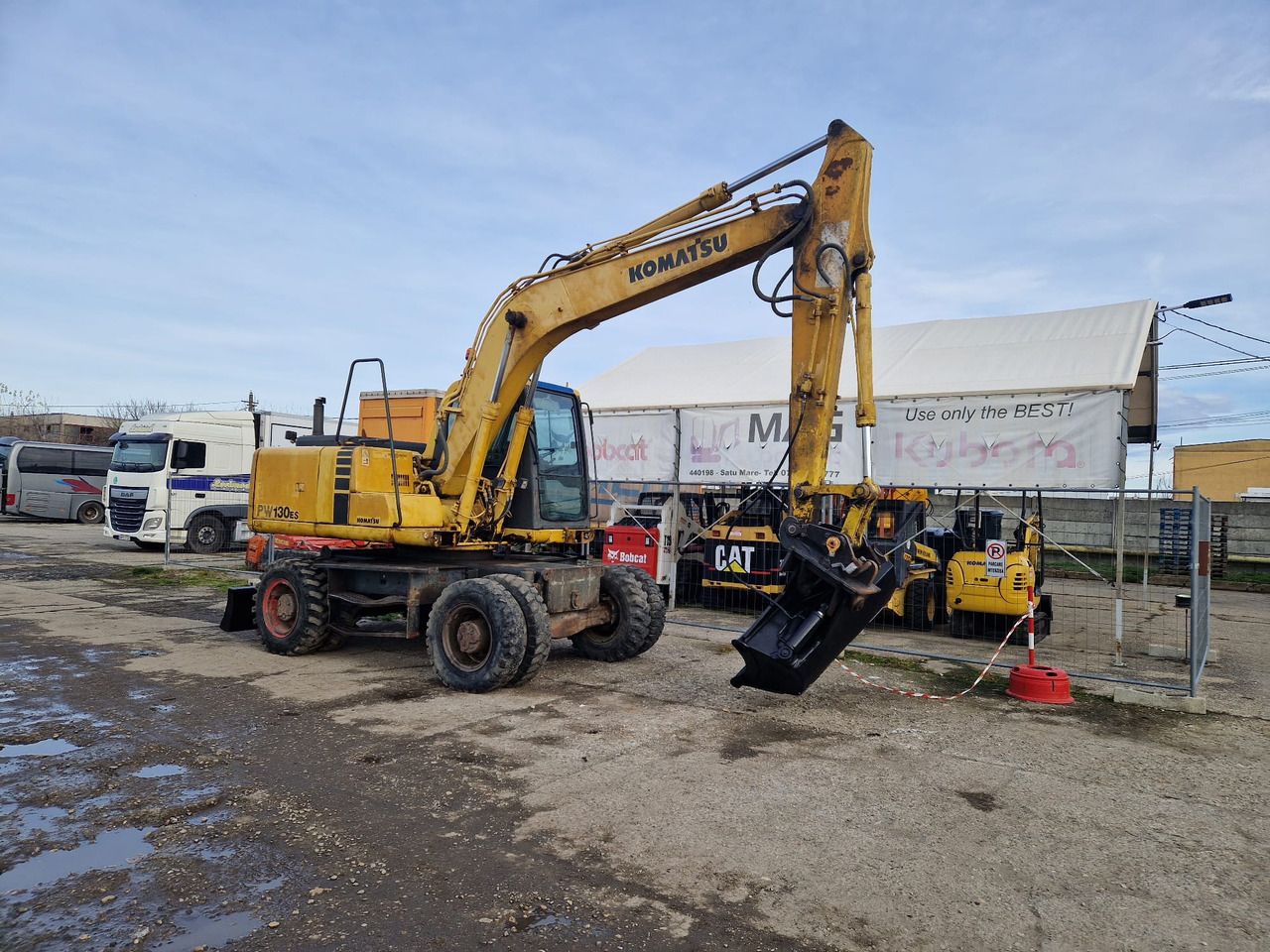 1998 Komatsu PW130ES-6K Wheel Excavator