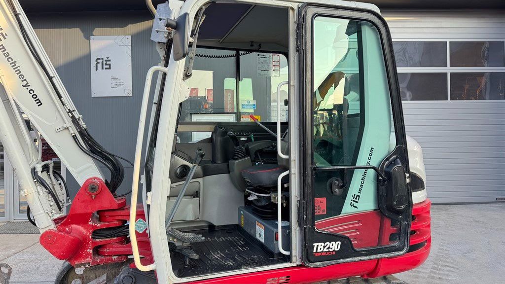 2018 Takeuchi TB290 Mini Excavator