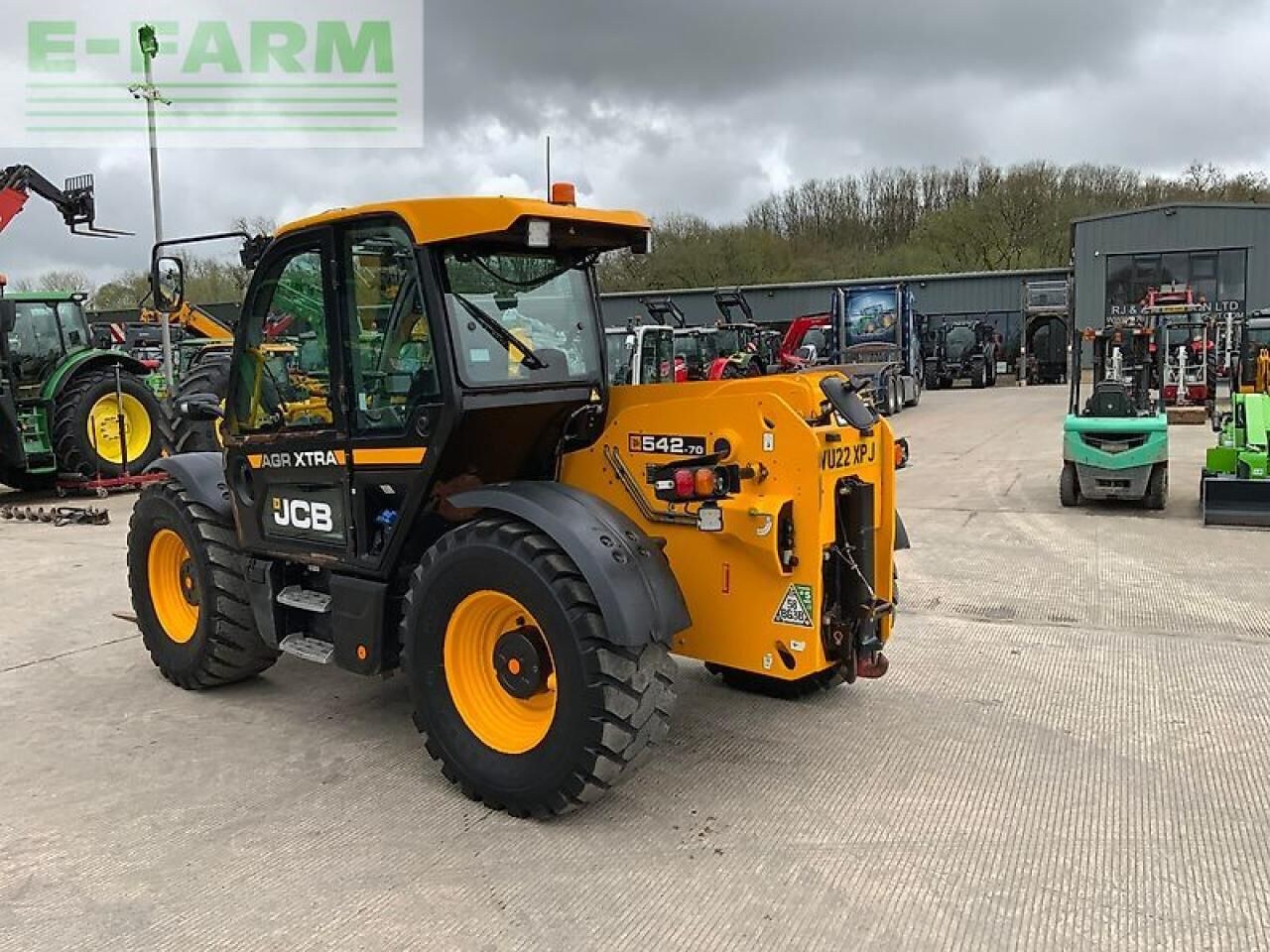 2022 JCB 542-70 AGRI XTRA Mini Excavator