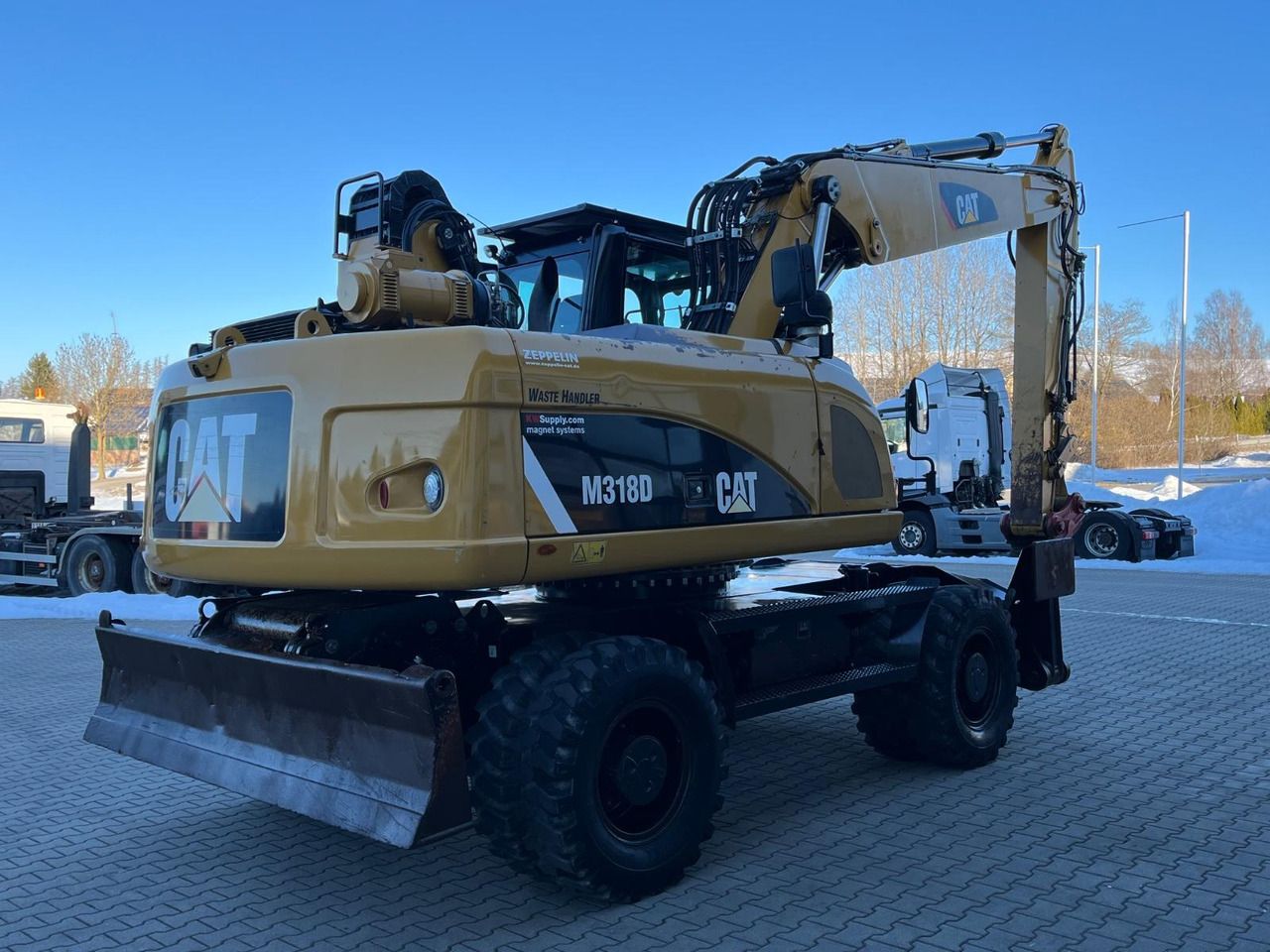 2013 Caterpillar M318D Wheel Excavator