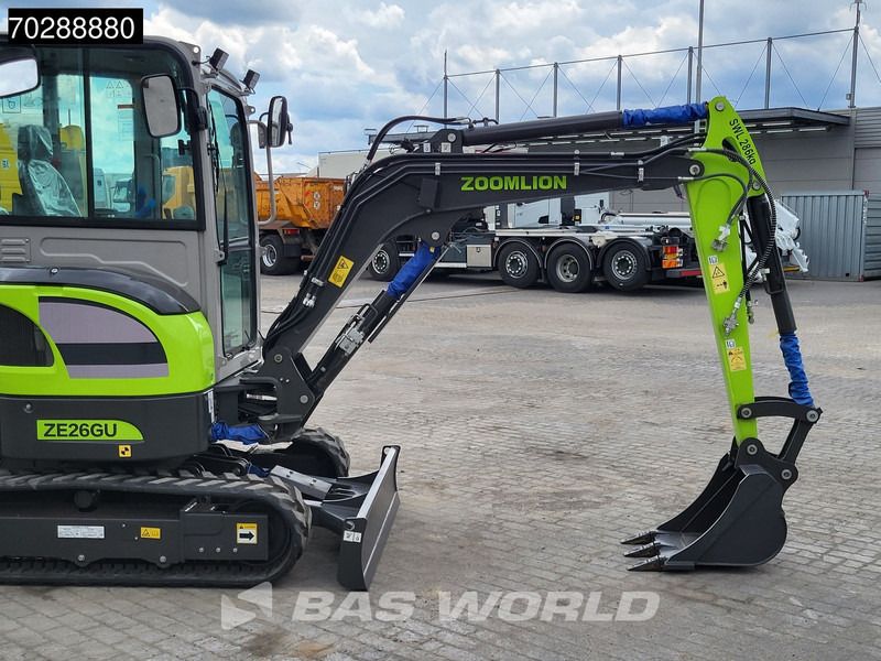 2024 Zoomlion ZE26GU Mini Excavator