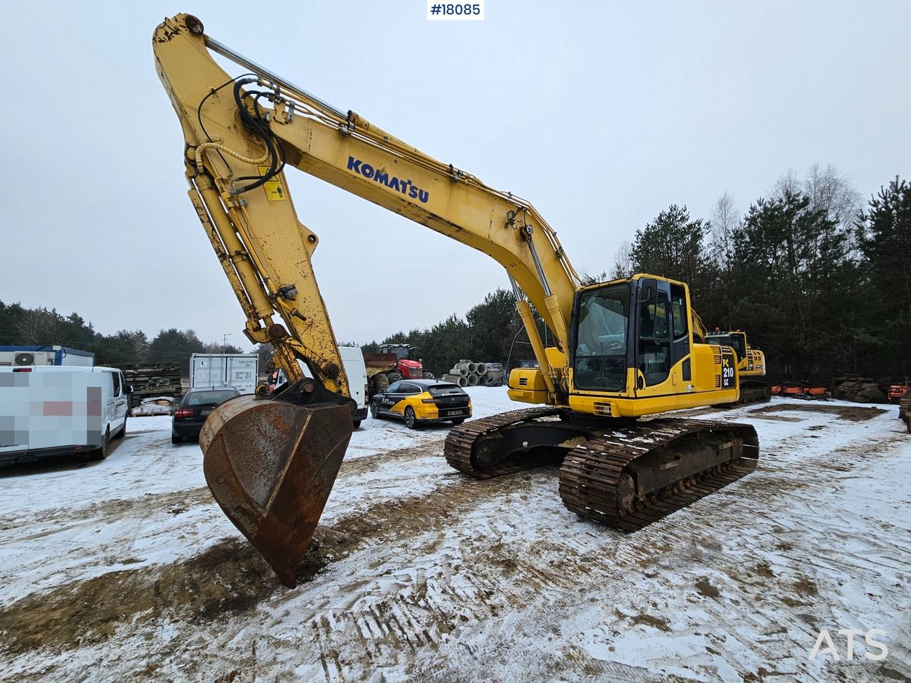 2011 Komatsu PC210LC-8 Crawler Excavator