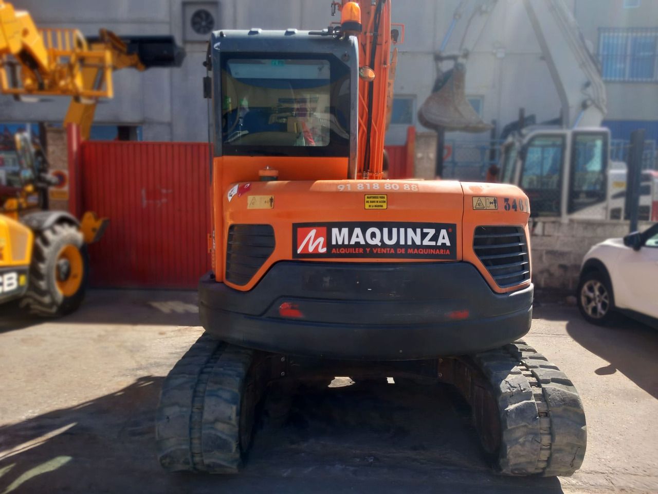 2017 Doosan DX85R-3 Mini Excavator
