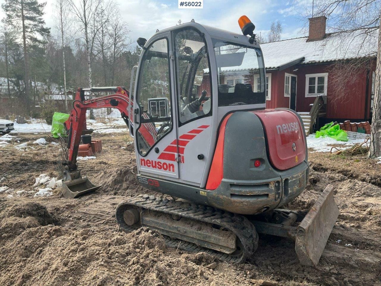 2007 Wacker Neuson 2503 RD Mini Excavator