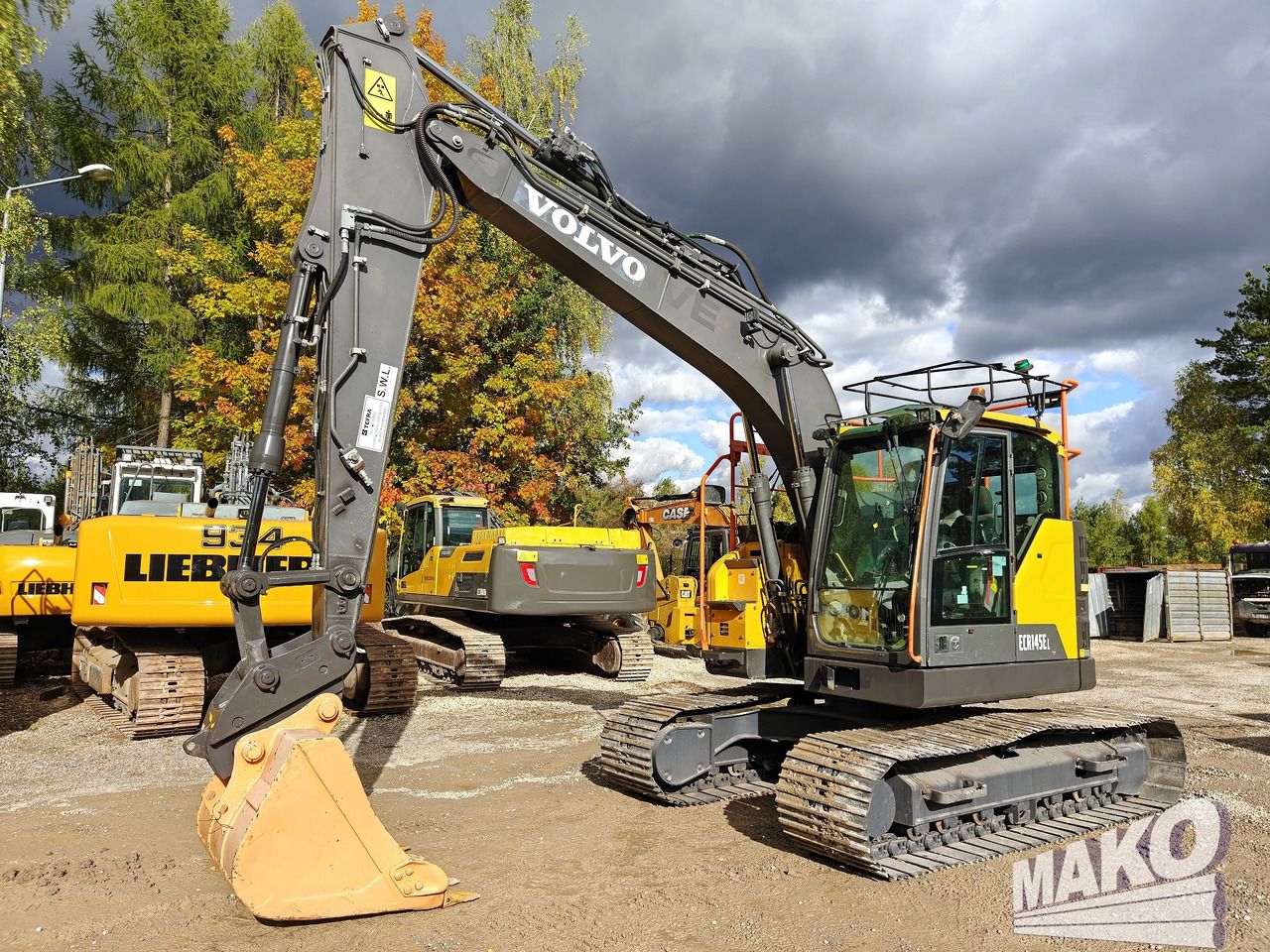 2018 Volvo ECR145EL Crawler Excavator