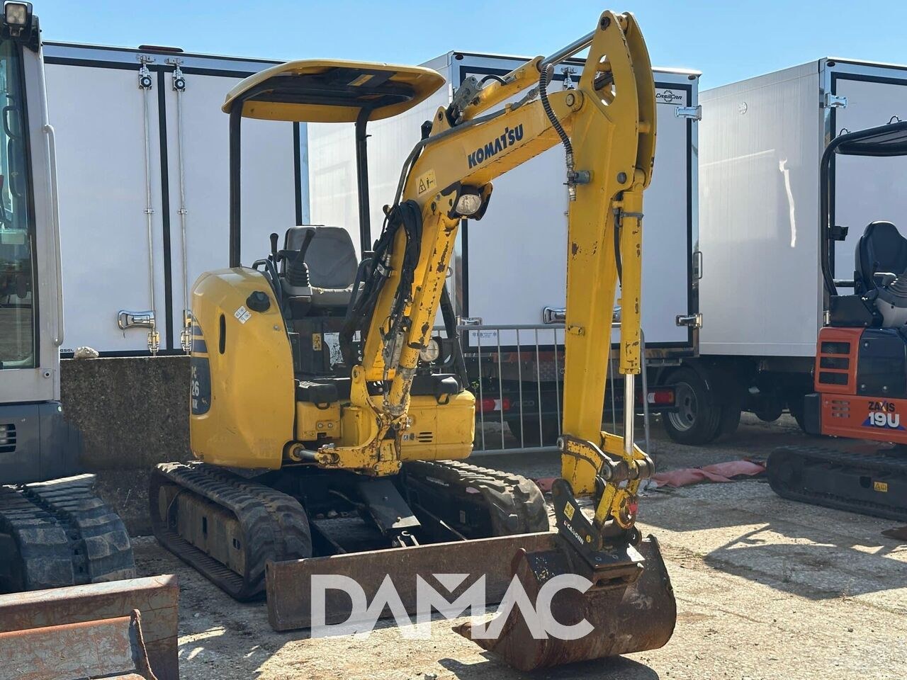 2019 Komatsu PC26MR-3 Mini Excavator