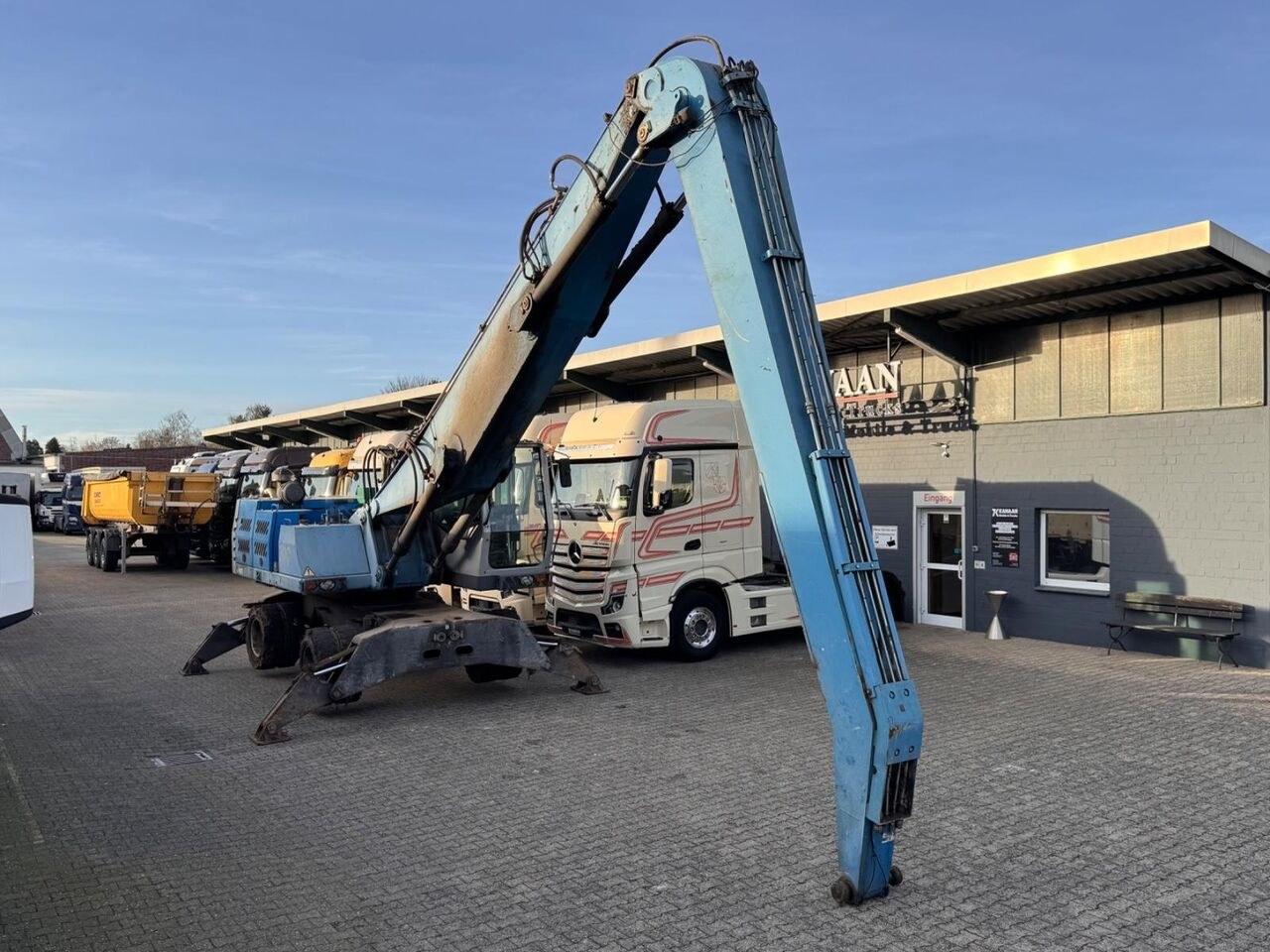 2012 Terex MHL 340 Wheel Excavator