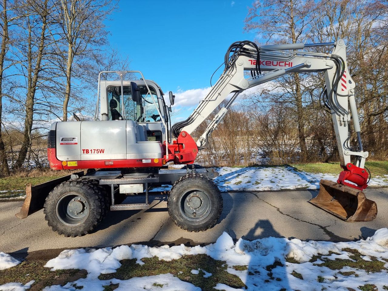 2013 Takeuchi TB175 W Wheel Excavator