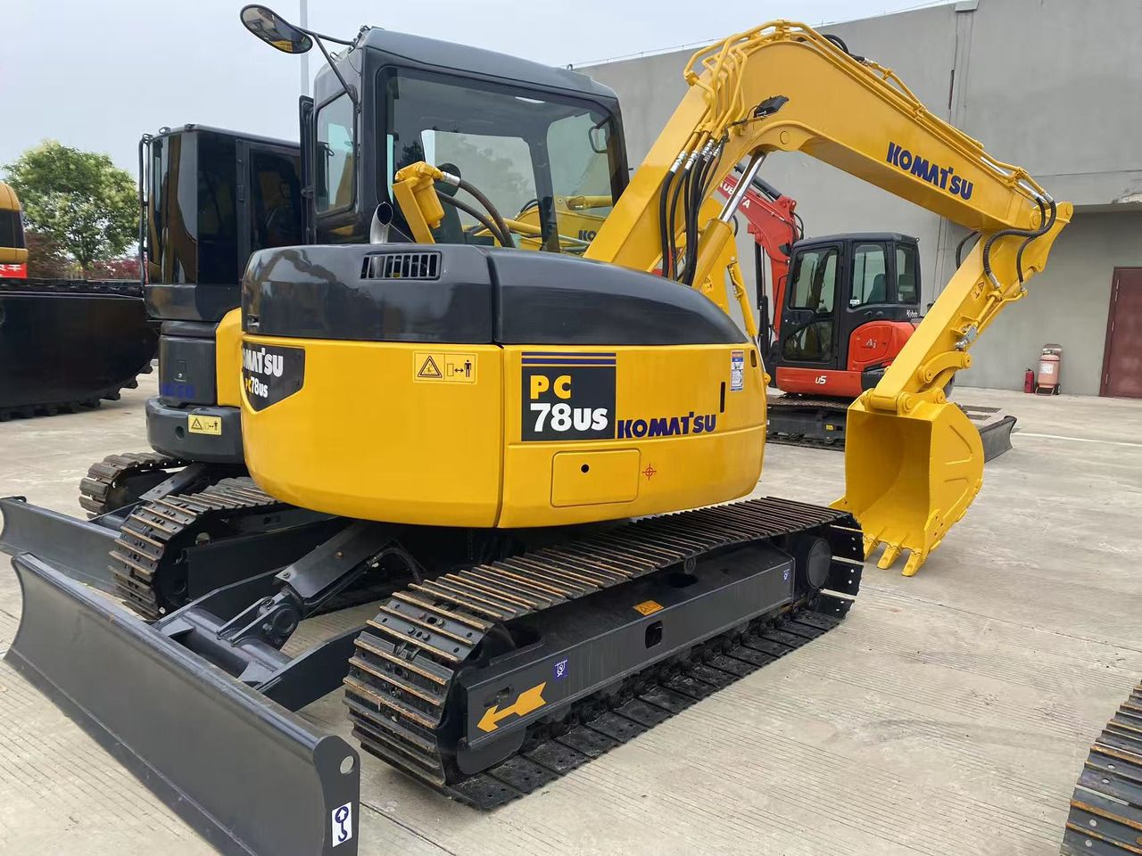 2024 Komatsu PC78US Mini Excavator