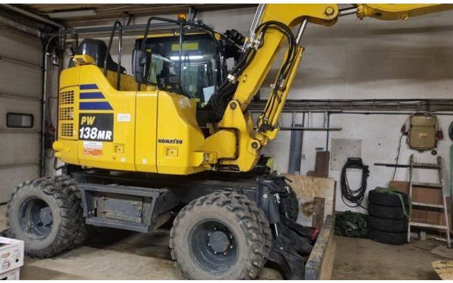 2023 Komatsu PW138MR Wheel Excavator