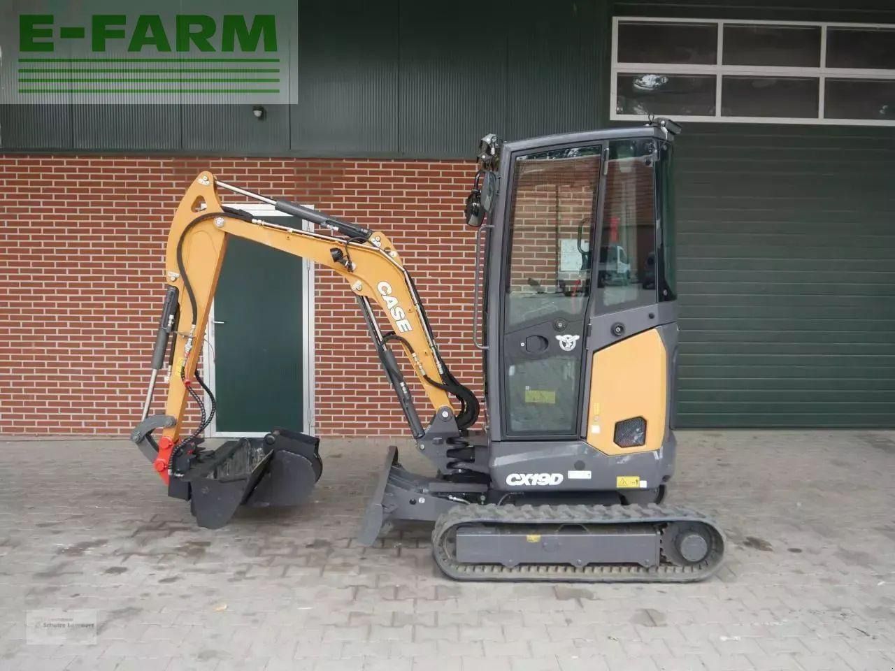 2023 CASE CX19D Mini Excavator
