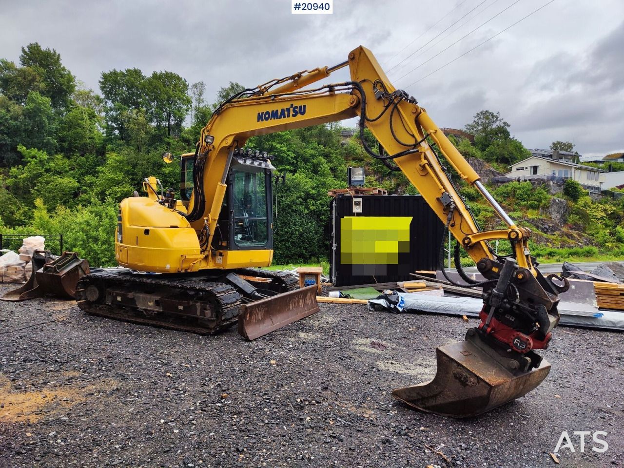 2017 Komatsu PC78US-10 Crawler Excavator