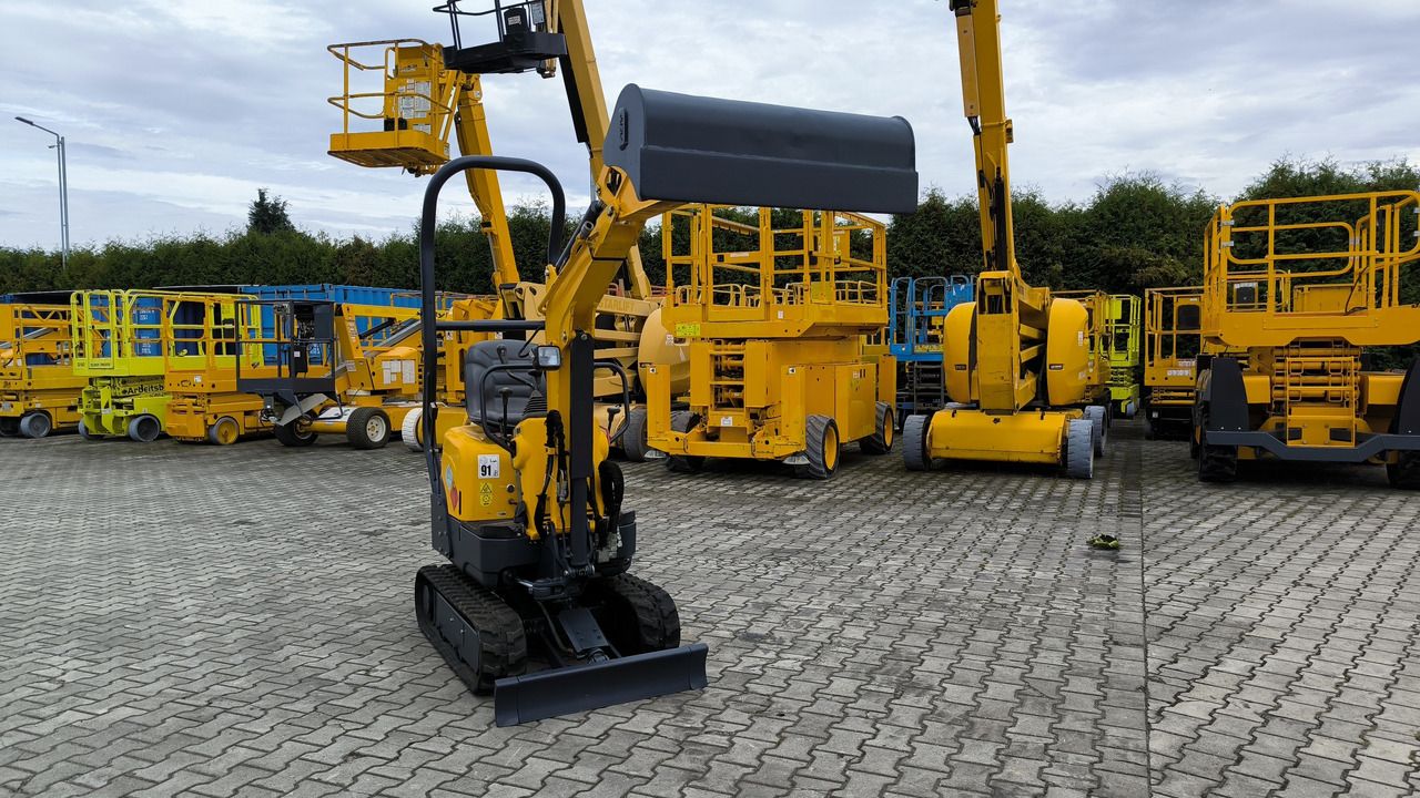 2019 Yanmar SV08– 1A(S) Mini Excavator