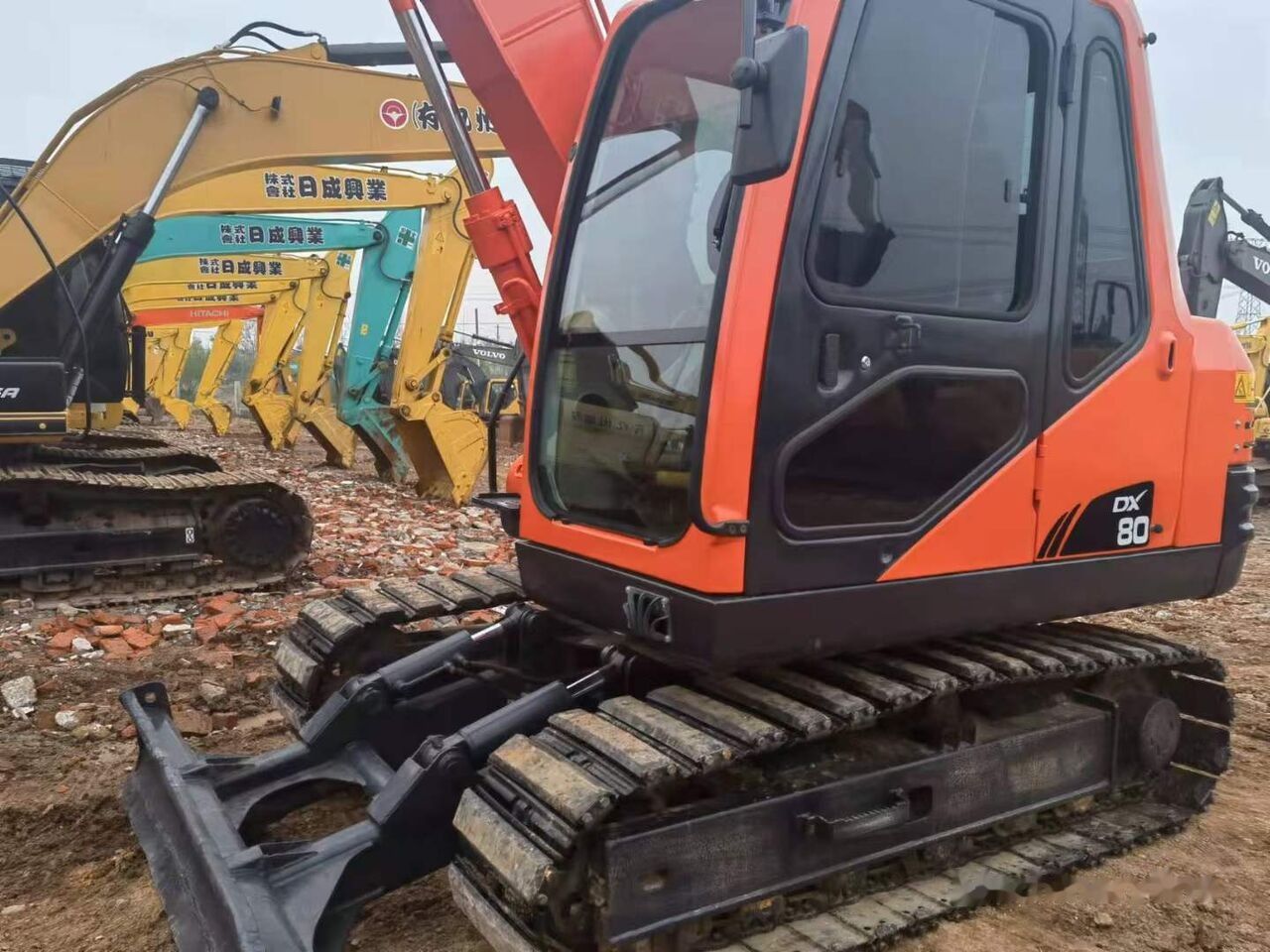 2021 Doosan DX80 Crawler Excavator