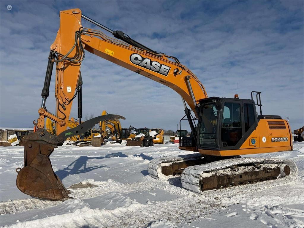 2016 CASE CX210D Crawler Excavator