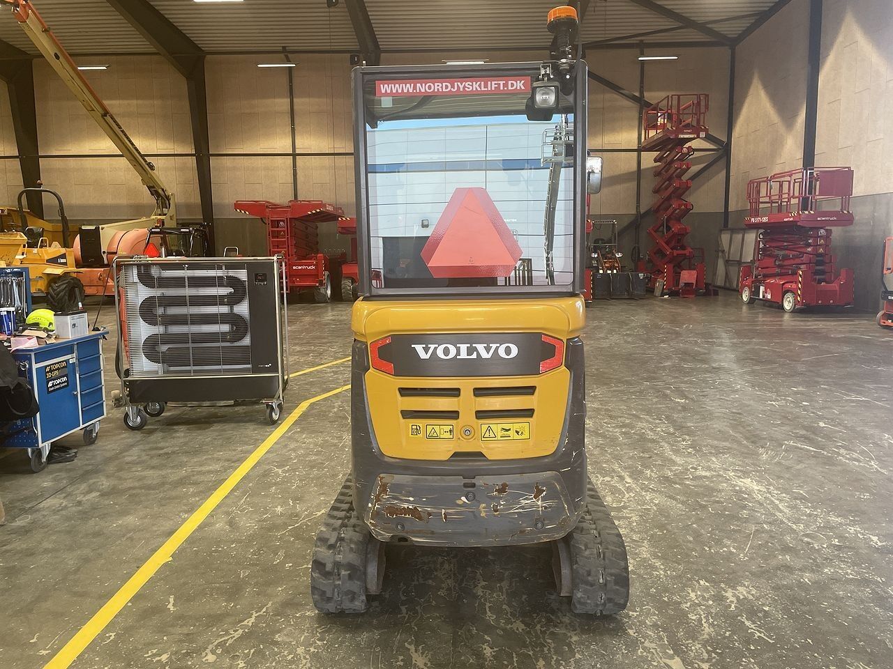 2018 Volvo EC18D Mini Excavator