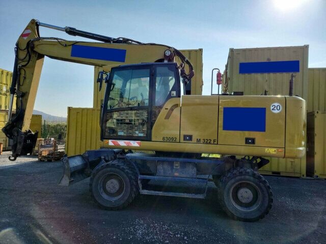 2018 Caterpillar M322F Wheel Excavator