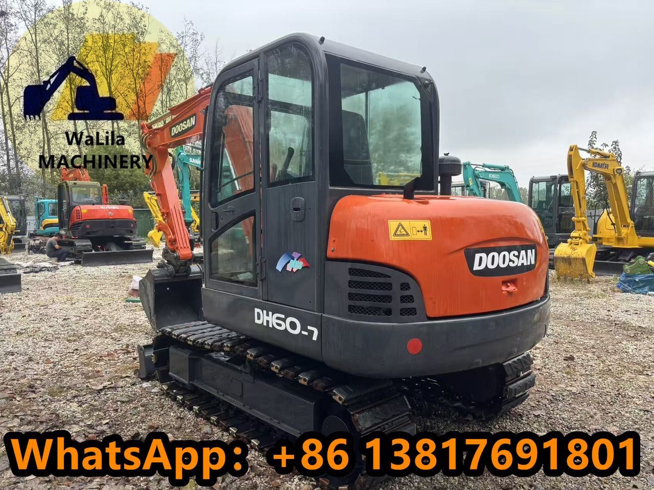 2023 Doosan DH60-7 Mini Excavator