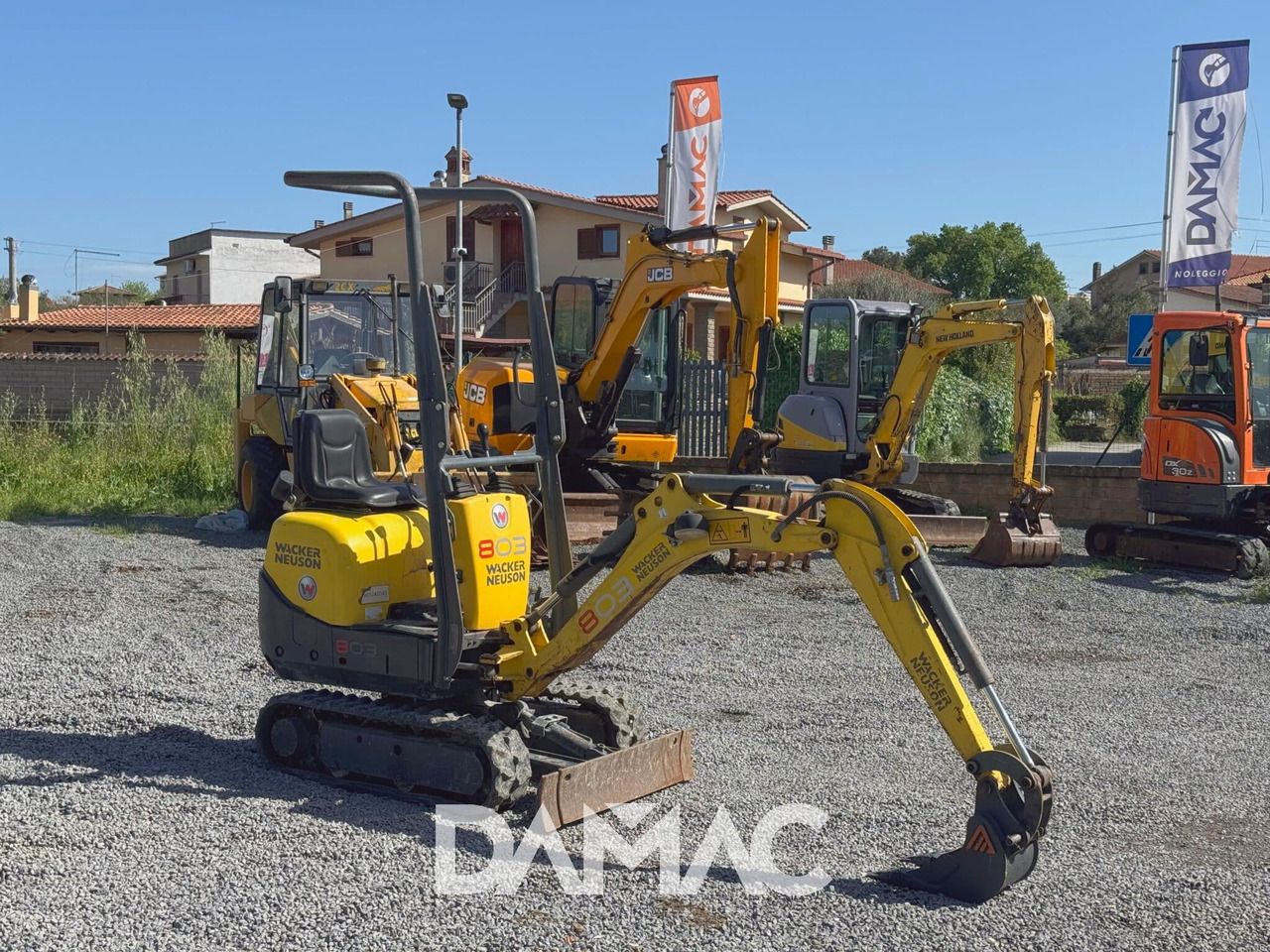 2012 Wacker Neuson 803 Mini Excavator