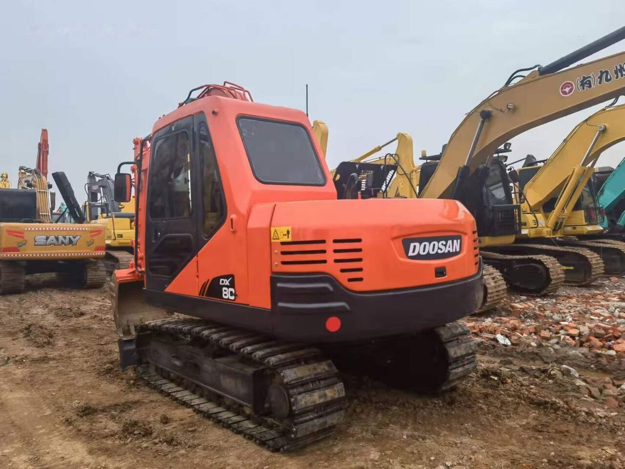 2021 Doosan DX80 Crawler Excavator