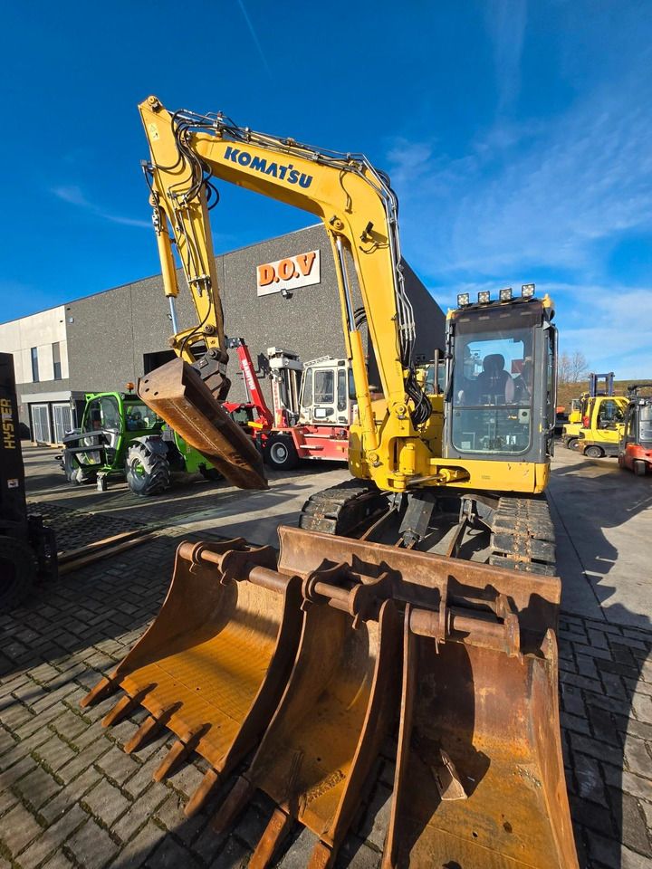 2016 Komatsu PC88MR-10 Mini Excavator