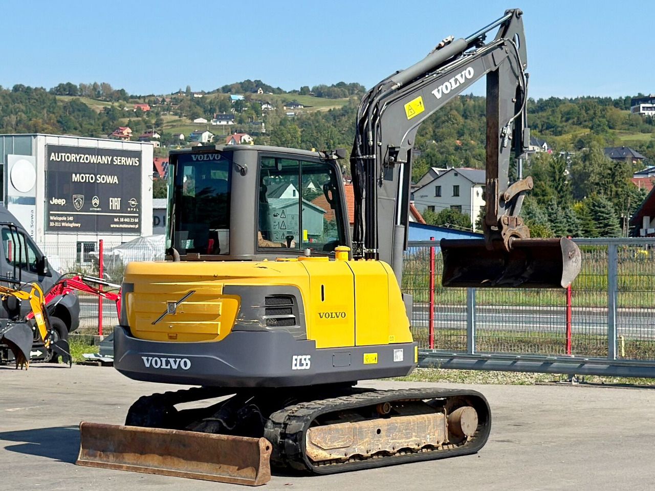 2019 Volvo EC55 Mini Excavator