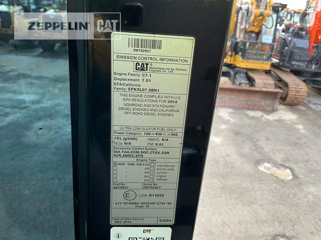 2015 Caterpillar M318F Wheel Excavator