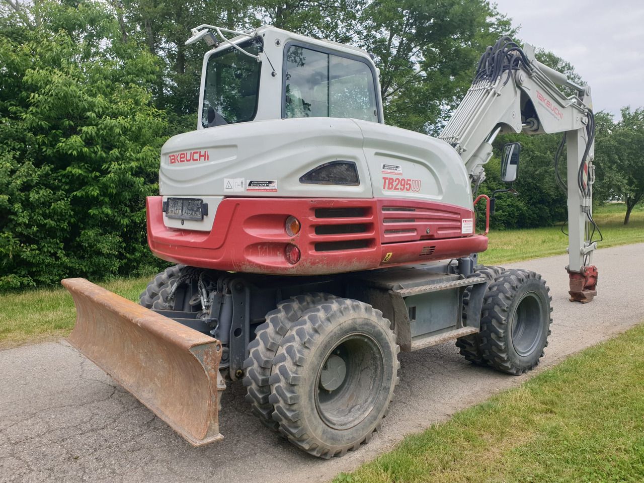 2013 Takeuchi TB295W Wheel Excavator