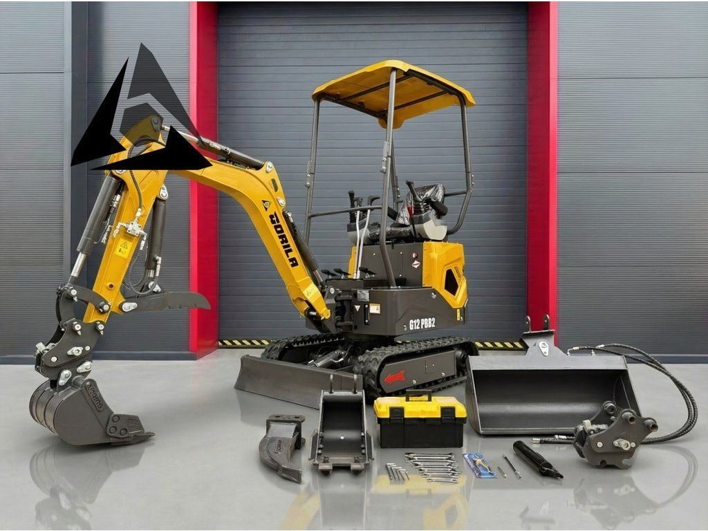 2026 Gorila G12 PRO2 Mini Excavator
