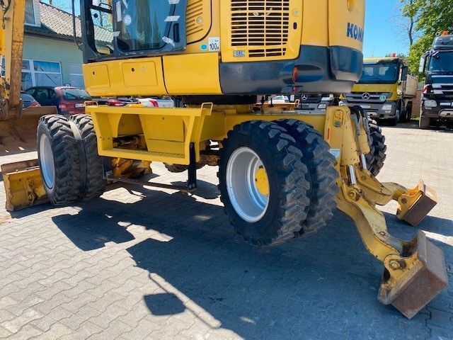 2011 Komatsu PW118 MR-8 Wheel Excavator