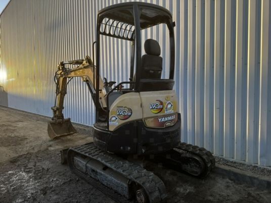 2016 Yanmar VIO25-4 Mini Excavator