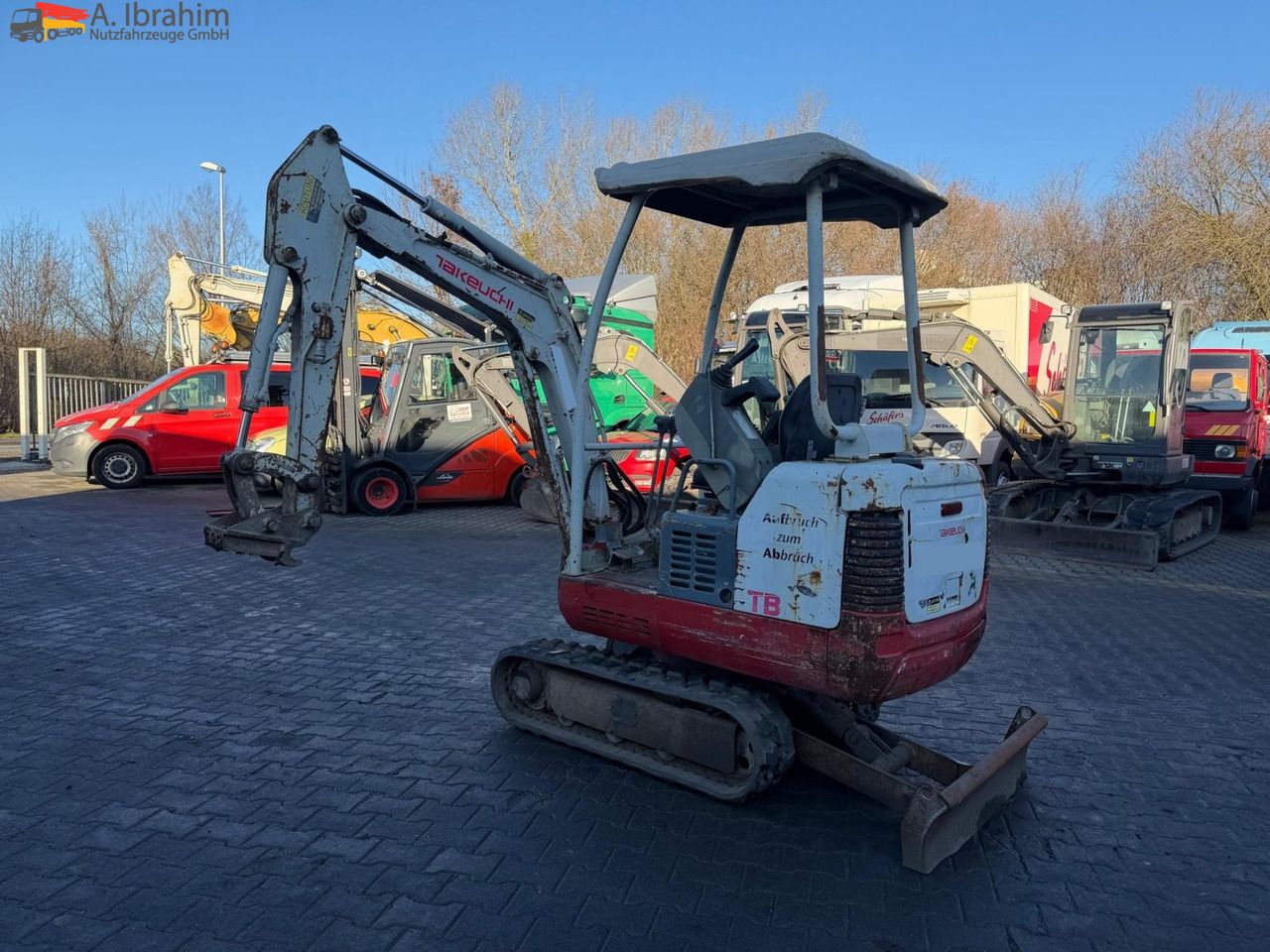 2009 Takeuchi TB014 Mini Excavator