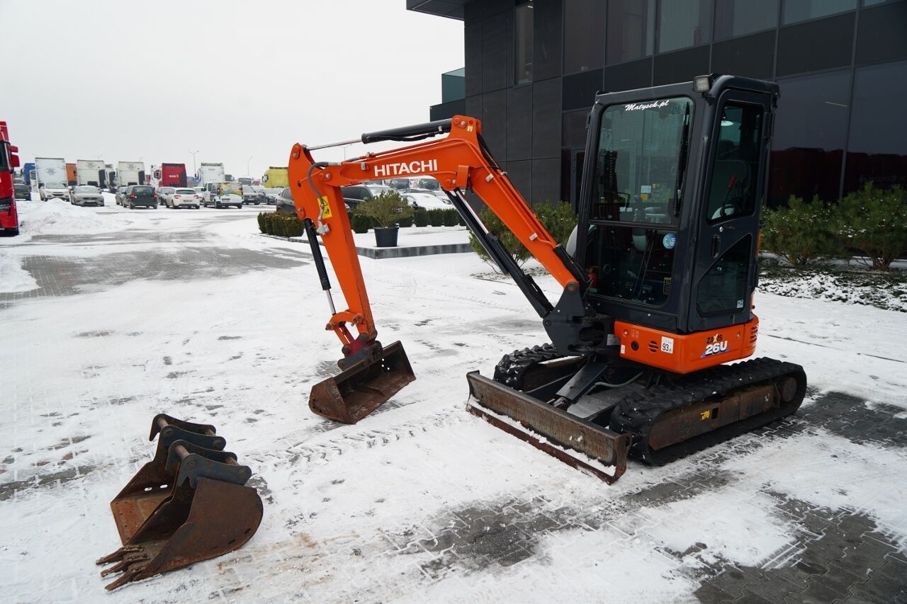 2022 Hitachi ZX26U-6 Mini Excavator