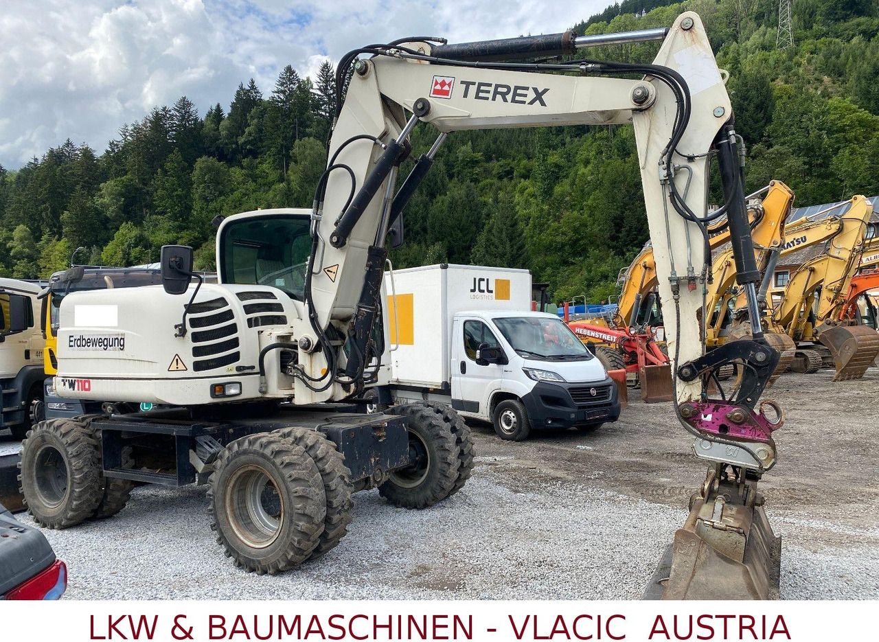 2010 Terex TW 110 Wheel Excavator