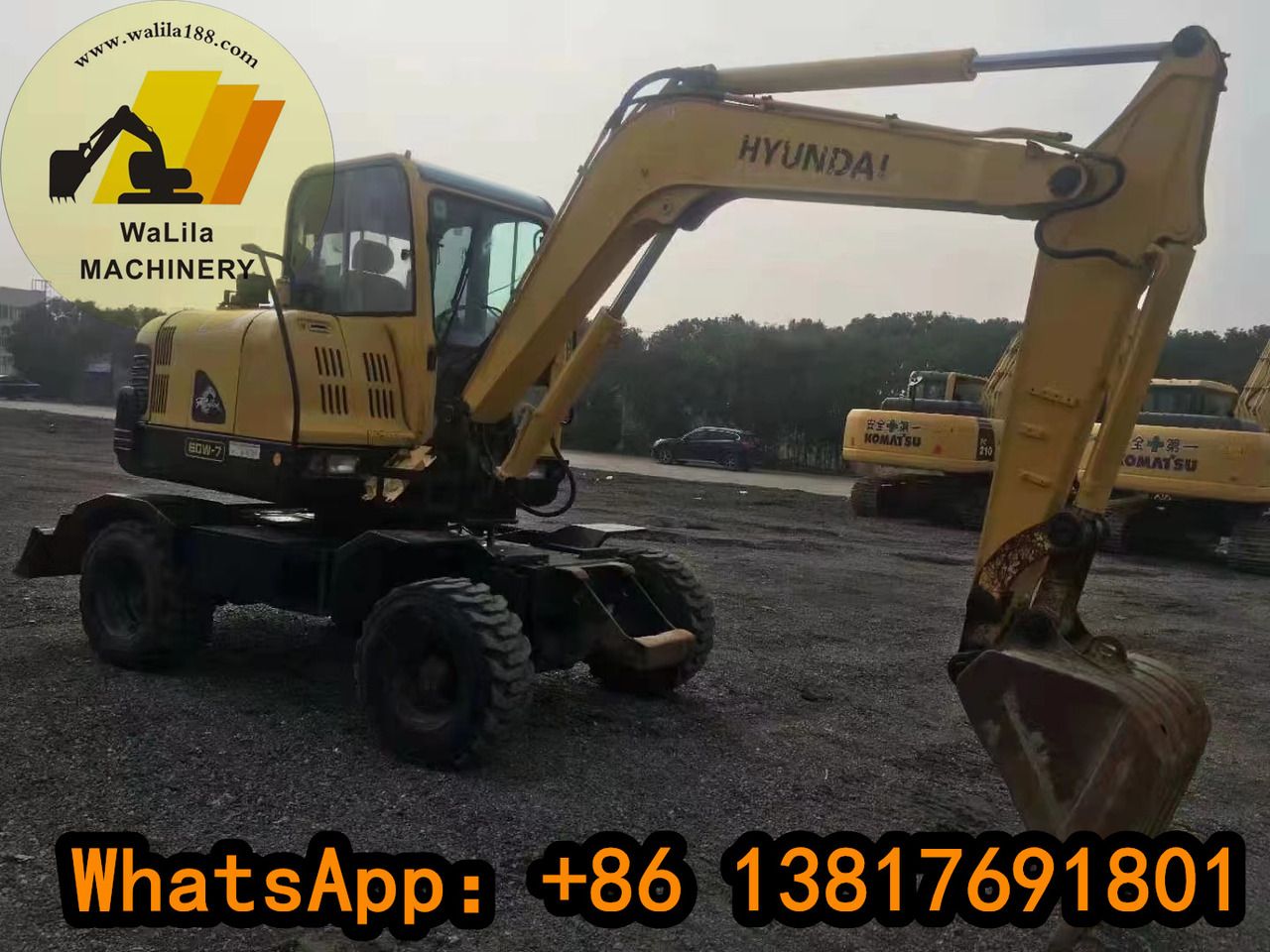 2023 Hyundai R60W Mini Excavator