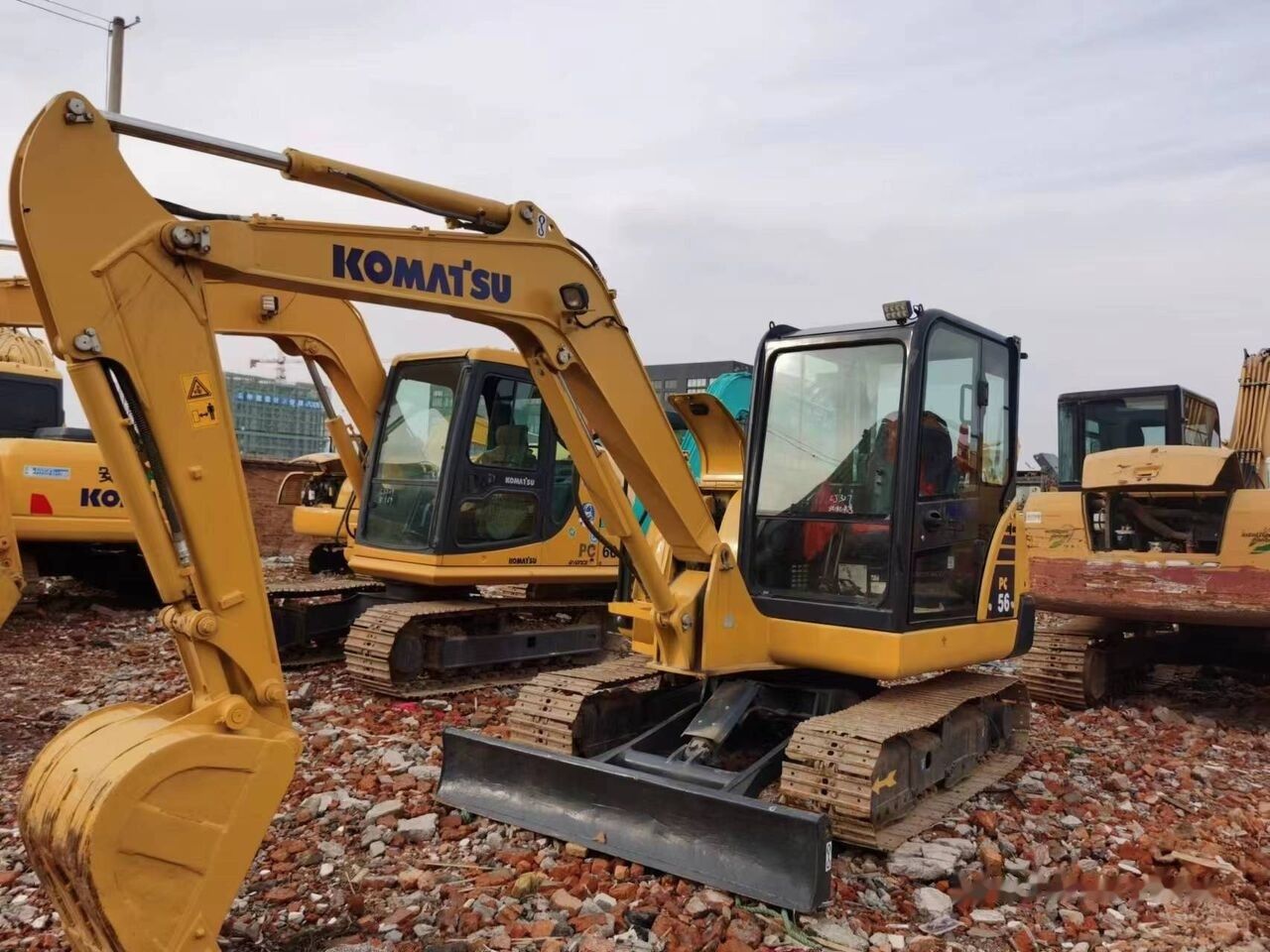 Komatsu PC56 Mini Excavator