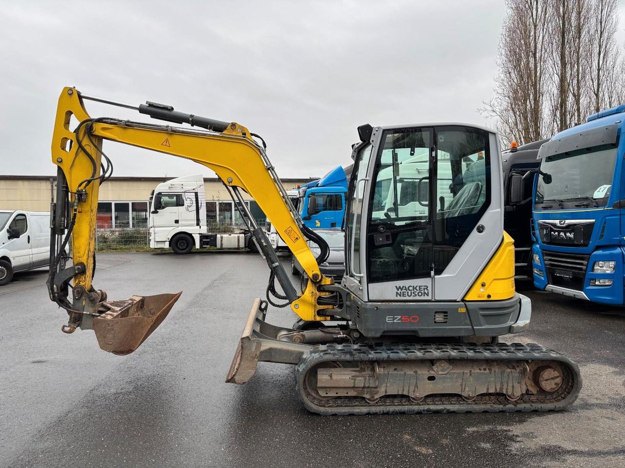 2021 Wacker Neuson EZ50 Minikoparka