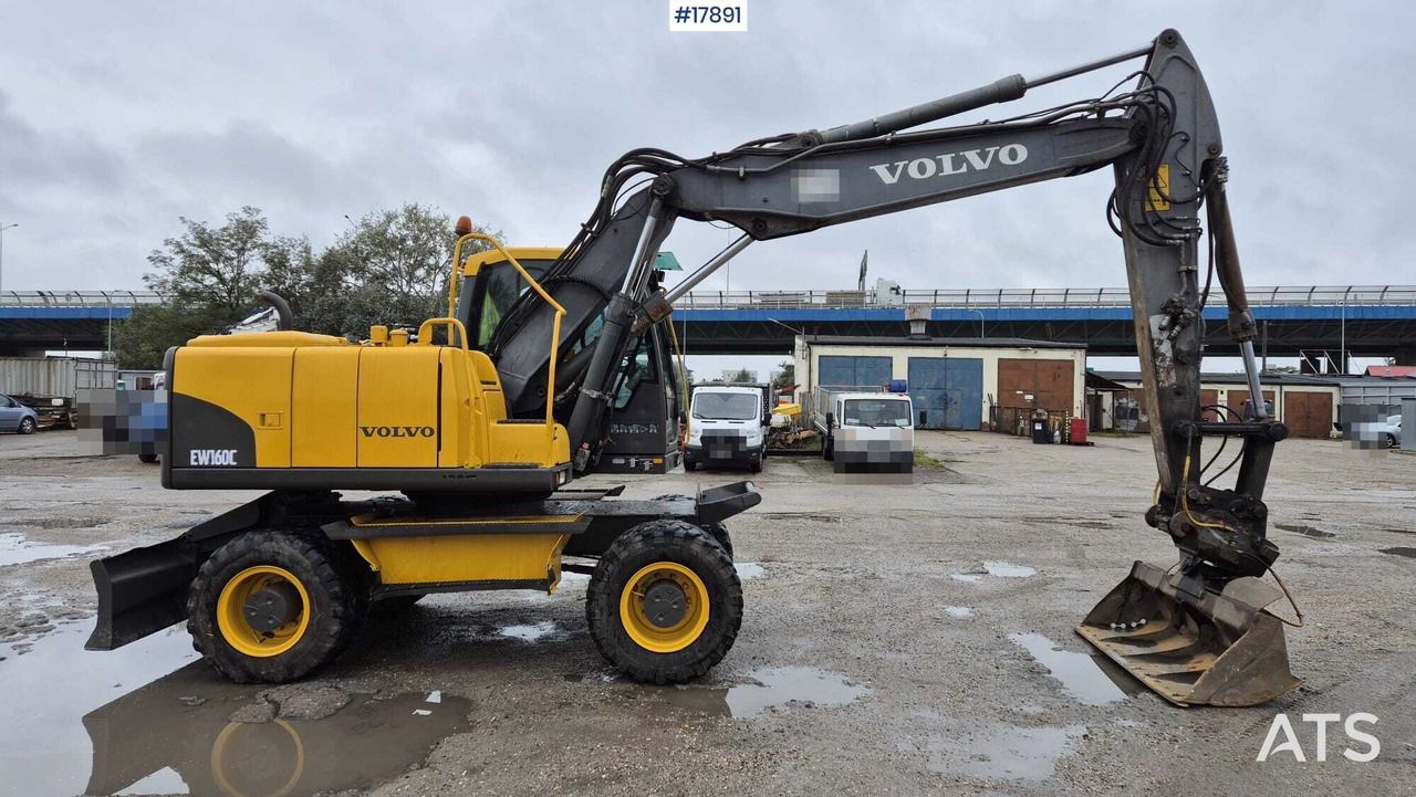 2009 Volvo EW160C Wheel Excavator