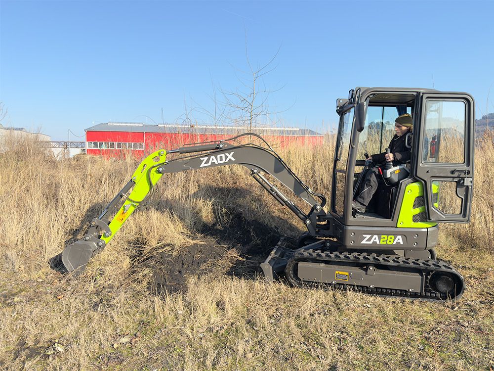 2025 Zaox ZA28A Mini Excavator