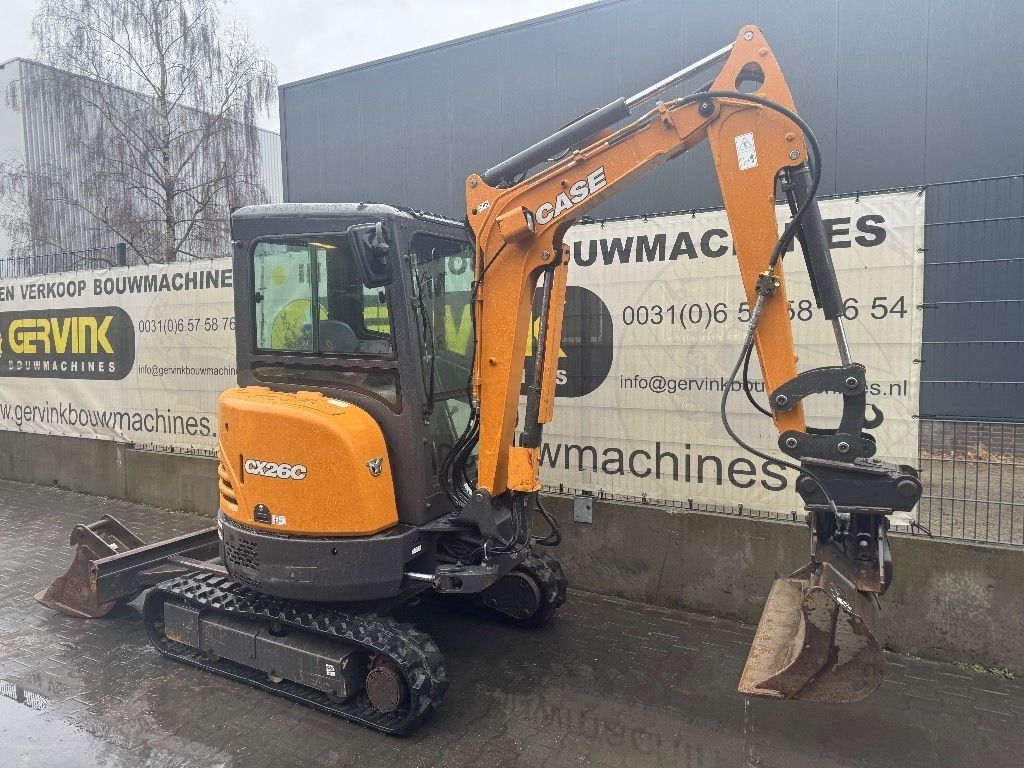2019 CASE CX26C Mini Excavator