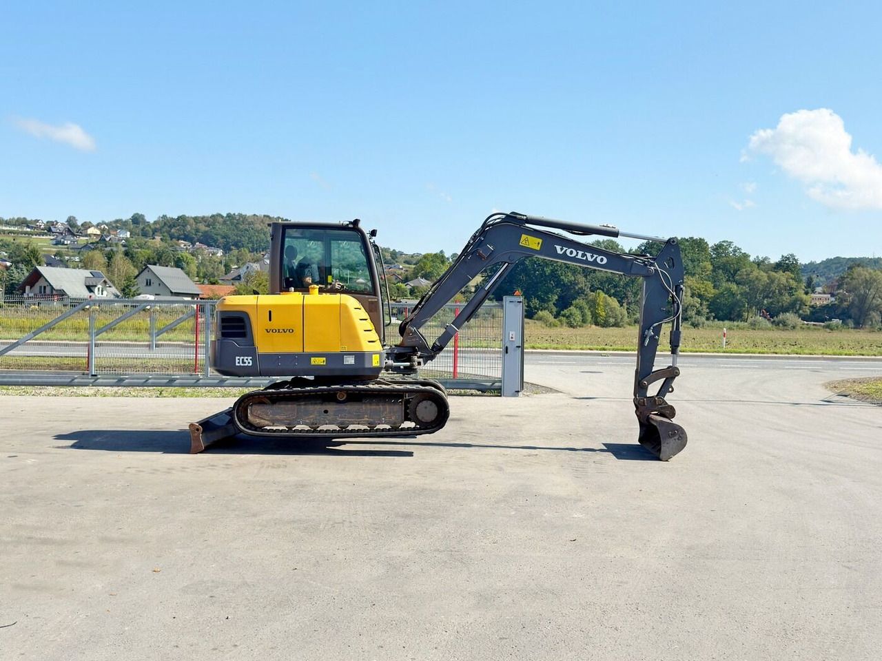 2019 Volvo EC55 Mini Excavator