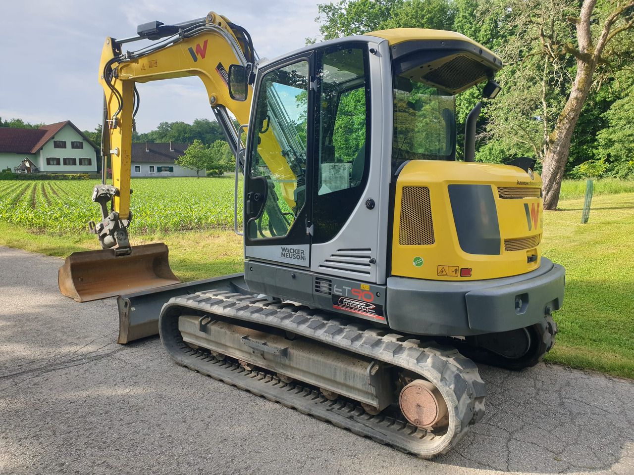 2021 Wacker Neuson ET90 Mini Excavator