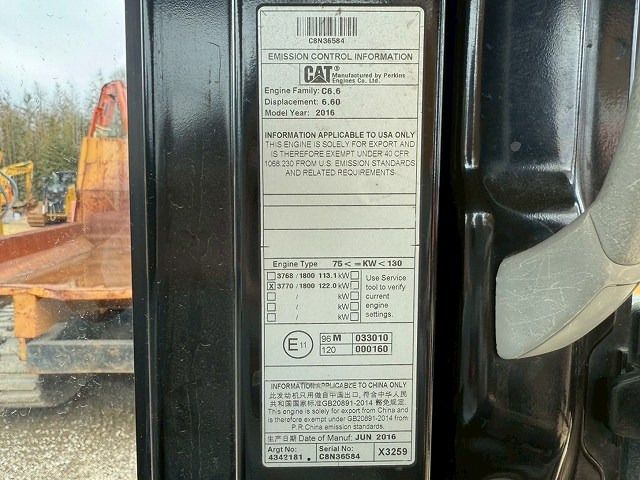2016 Caterpillar 320E Crawler Excavator