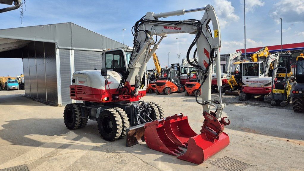 2021 Takeuchi TB295W Wheel Excavator