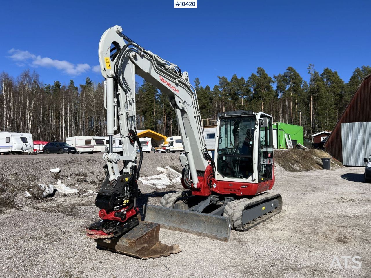 2021 Takeuchi TB370 Crawler Excavator