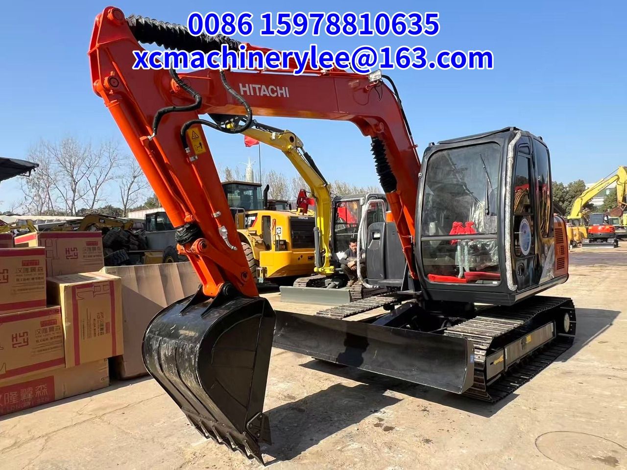 2023 Hitachi ZX70 Crawler Excavator