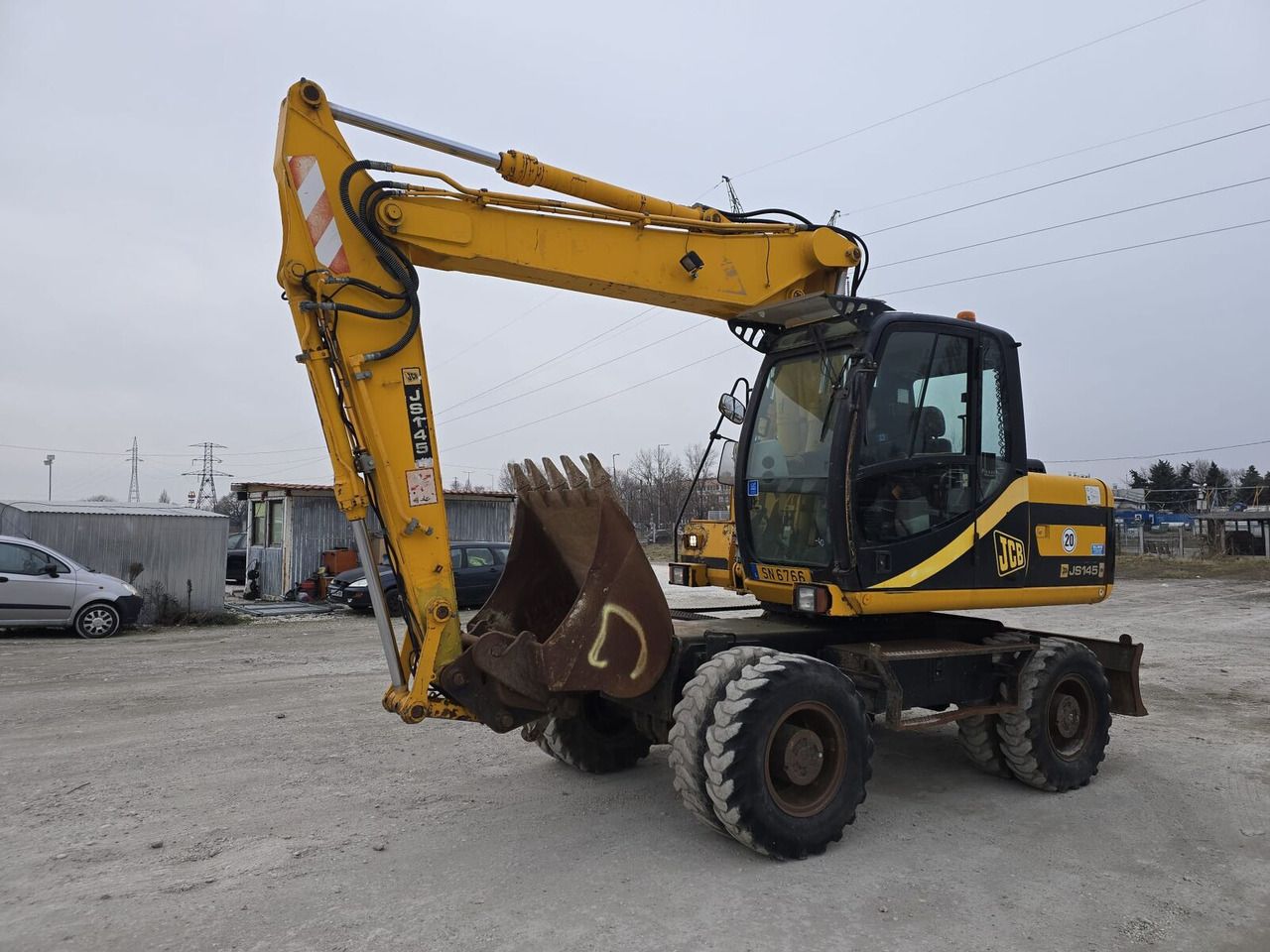 2007 JCB JS145W Wheel Excavator