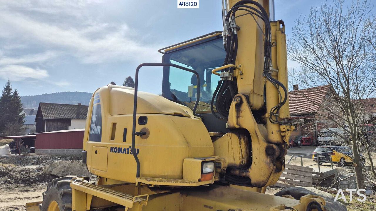2013 Komatsu PW118 MR-8 Wheel Excavator
