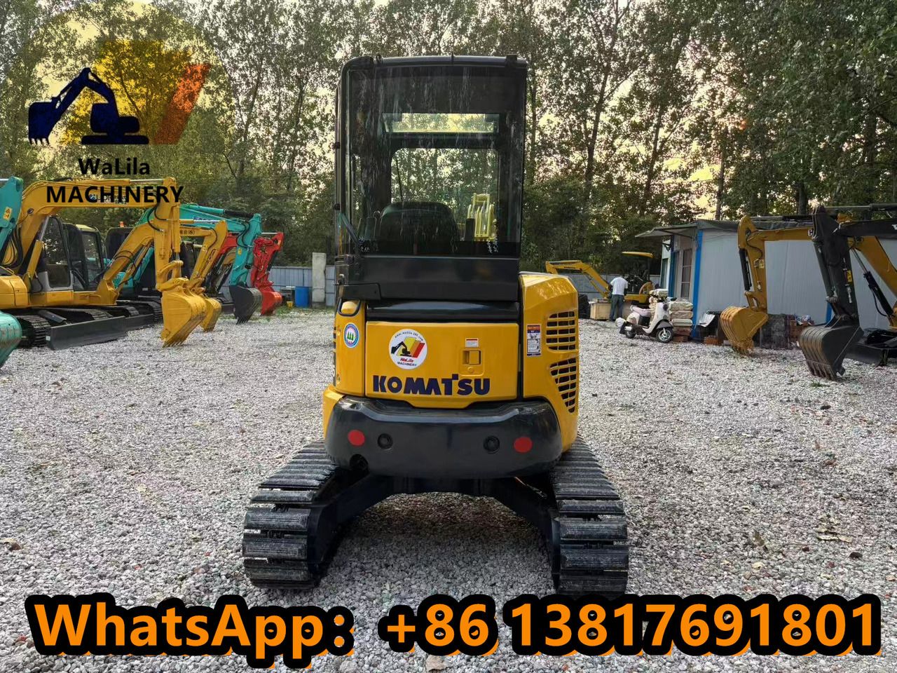 2024 Komatsu PC35MR-3 Mini Excavator