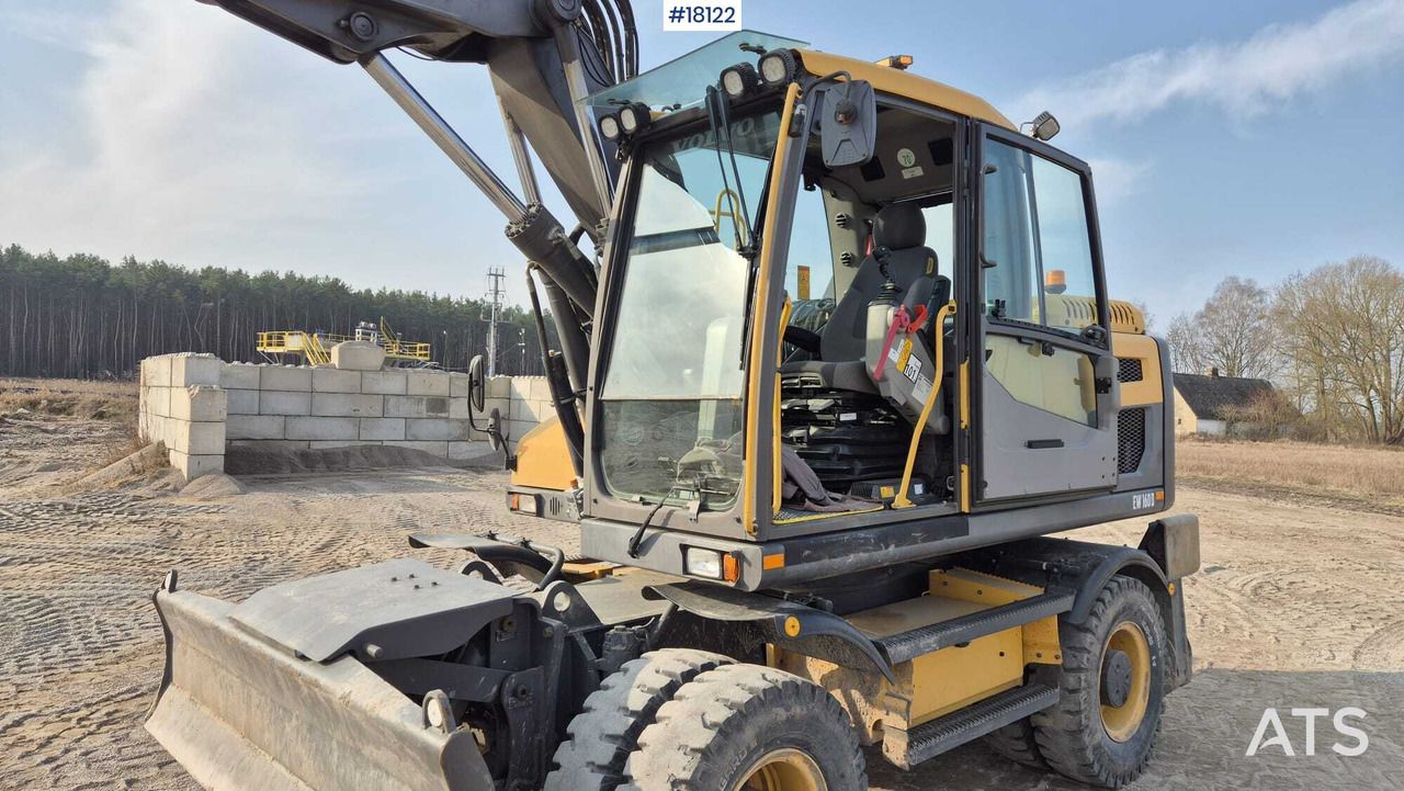 2014 Volvo EW160D Wheel Excavator